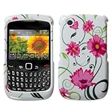 Lovely Flower Snap-On Protector Case for BlackBerry Curve 8520 / 8530