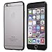 iPhone 6S Plus Case, Totallee Clearback Hybrid, Slim Shock Absorbing TPU Bumper and Clear Thin Hard Transparent Cover for iPhone 6 Plus / 6S Plus (Black)