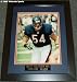 Brian Urlacher Bears 11x14 Framed & Double-Matted Photo w/Name Plate