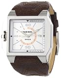 Diesel Men's DZ1267 Brown Not-So-Basic Basic Analog Grey Dial Watch