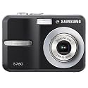 Samsung S760 Digitalkamera (7 Megapixel, 3-fach opt Zoom, 6,1 cm (2,4 Zoll) Display) schwarz