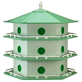 Heath 18 Room Aluminum Purple Martin House (Model AH-18D) by 