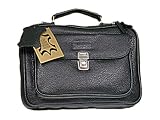 Zoom Produkt-Bild: HotterCase Netbook Tasche schwarz echt Leder - Netbooktasche f&uuml;r Ihr Netbook von 22,6 - 25,9 cm (8,9 - 10,2 Zoll) z.B. Acer one, Samsung Nc 10, Medion etc.