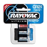 Rayovac 3-Volt Lithium Photo Battery, CR2 Size, 2-Count Packages (Pack of 3)