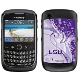 LSU Swirl design on BlackBerry Curve 3G 9300 9330 Case