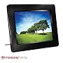 Transcend PF730B Digitaler Bilderrahmen (7" Display, 2GB interner Speicher, Radiofunktion) schwarz
