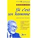 Si c'est un homme - primo levi