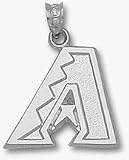 Arizona Diamondbacks A 5/8 Pendant - Sterling Silver Jewelry