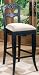 30" Seat Height Hills Of Provence Antique Black over Terra Cotta Bar Stool