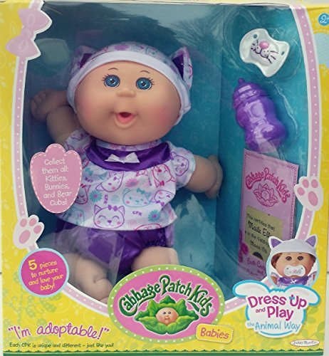 Cabbage Patch Kids Babies Dress Up & Play the Animal Way ~ Kitty Cat
