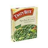 Tasty Bite Agra Peas & Greens Entree, Heat & Eat, 10-Ounce Boxes (Pack of 12)