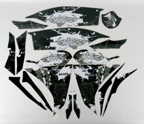 Face Lift Unlimited Graffiti Kit Black for Yamaha YZF-R1 09-10