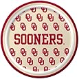 Creative Converting Oklahoma Sooners Dessert Paper Plates (8 Count)