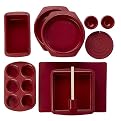Silicone Solutions 10-pc. Bake and Serve Set - Red