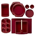 Silicone Solutions 10-pc. Bake and Serve Set - Red