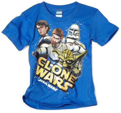  Star Wars Boys 2-7 Clone Wars Tee