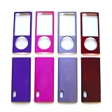 4 Cases for Apple iPod Nano 5 (5th Generation) Protective Snap-On Cases, Pack of 4: Purple, Pink, Lavender, and Red