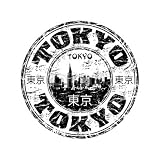 Wallmonkeys Peel and Stick Wall Decals - Tokyo Grunge Rubber Stamp - 18 Wallmonkeys Peel and Stick Wall Decals - Tokyo Grunge Rubber Stamp - 18