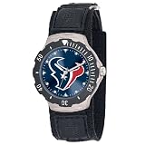 NFL Men's Houston Texans Agent Series Velcro Watch #FDV-HOU