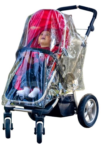 Jolly Jumper Stroller Weathershield - Fits Most Strollers - Protects Baby From Rain, Sleet, Snow & Wind - Phthalate Free Review