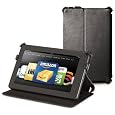 Kindle Fire Genuine Leather Cover by Marware, Black (does not fit Kindle Fire HD)