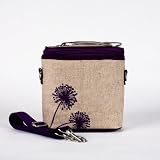 SoYoung Small Insulated Cooler Lunch Bag - Purple Dandelion