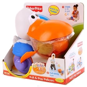 Fisher Price Pull & Pop Pelican