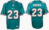 Cheap   Ronnie Brown Miami Dolphins #23 Replica Reebok NFL Football Jersey (Aqua)