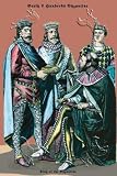 Art Poster, King of Byzantine, Sixth Century A.D. - 18.75 x 27.5