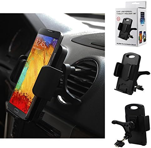 Vent Air Conditioner Mount & Holder for ZTE Nubia Z7, Z7 Max. Rotates 360 degrees and has quick release button.