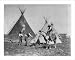 Historic Print (L): Gros Ventre Camp, Fort Belknap Reservation, Mont.