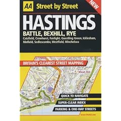 AA Street by Street Hastings