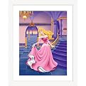 Sleeping Beauty Framed Lithograph - 12.25x15.25"