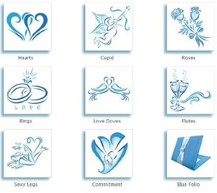 Wedding ring temporary tattoos