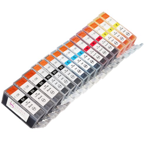 SophiaGlobal Compatible Ink Cartridge Replacement for Canon PGI-220 and CLI-221 (3 Large B... On Sale