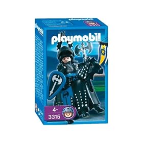 Playmobil - 3315 - Chevaliers - Chevalier noir
