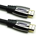 1M CABLE HDMI V1.4a (Noir) 15,2 Gbps , Blind�, Tress� , T�te M�tal, Support r�solution � Tr�s Haute D�finition � 4K x 2K , Audio Return Channel (ARC), signal Video Haute performance 1080p avec Ethernet et 3D, R�tro-compatible avec appareils sous versions pr�c�dentes. 1.4, 1.3c, 1.3b,1.3 - Le petit plus, vous serez tenus inform�s par SMS de la date d'envoi du mat�riel, si vous nous laissez un N� de Mobile.