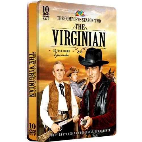 The Virginian - The Complete Season Two - 30 Full Color Episodes! 10 DVD Set in a COLLECTIBLE EMBOSSED TIN! movie