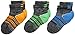 Stride Rite Little Boys' Made 2 Play 3 Pack Colorblock Seamless Half Cushion