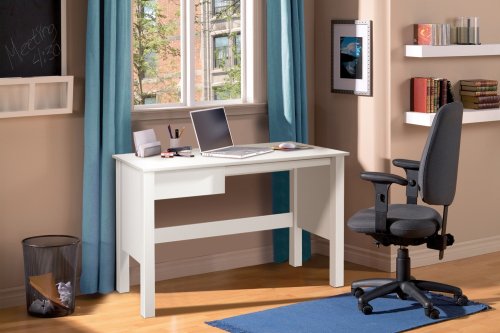 bedroom furniture set, South Shore Furniture, Contemporary Desk, Pure White