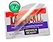 7 Mil Business Card Hot Laminating Pouches 2-1/4 x 3-3/4 [Pack of 100] Clear by LAM-IT-ALL