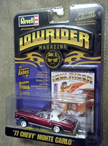 Lowrider Magazine 1977 Chevy Monte Carlo Die Cast Collectible