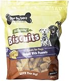 Three Dog Bakery Biscuits Peanut Butter Dog Treats, 32-Ounce