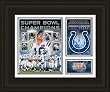 Indianapolis Colts Framed Indianapolis Colts XLI Champions Milestones and Memories NFL Football