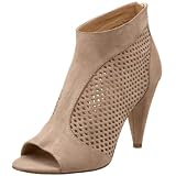 Nine West Women's Gesture Open-Toe Ankle Boot,Natural,7.5 M US