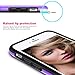 iPhone 6 Case, LoHi(TM) Apple iPhone 6 Slim Case Bumper Cover Shock-Absorption Shell Protective Anti-Scratch Slim Cover for iPhone 6 (Black + Purple)