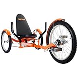 Mobo Triton Pro Three Wheeled Cruiser - Orange
