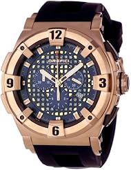 Orefici Unisex ORM14C4808 Evolution One of a Kind Bezel Crystal Watch