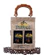 Coffee Forest Gourmet Ground - USDA Certified Organic Coffee, Salvadoran Grown, Jute Gift Presentation, 10.6 Ounce Bag (Pack of 2)