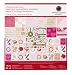 Martha Stewart Crafts Key And Heart Paper Pad, 21 Sheets, 12 by 12 inches
